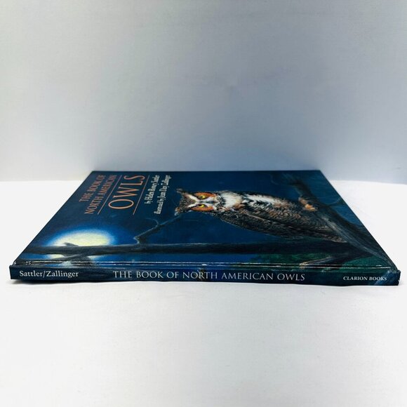 The Book of North American Owls Hardcover By Sattler, Helen Roney - Picture 3 of 6
